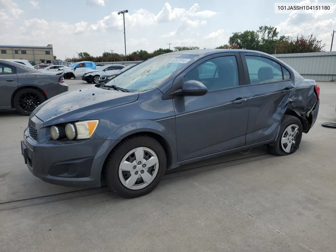 1G1JA5SH1D4151180 2013 Chevrolet Sonic Ls