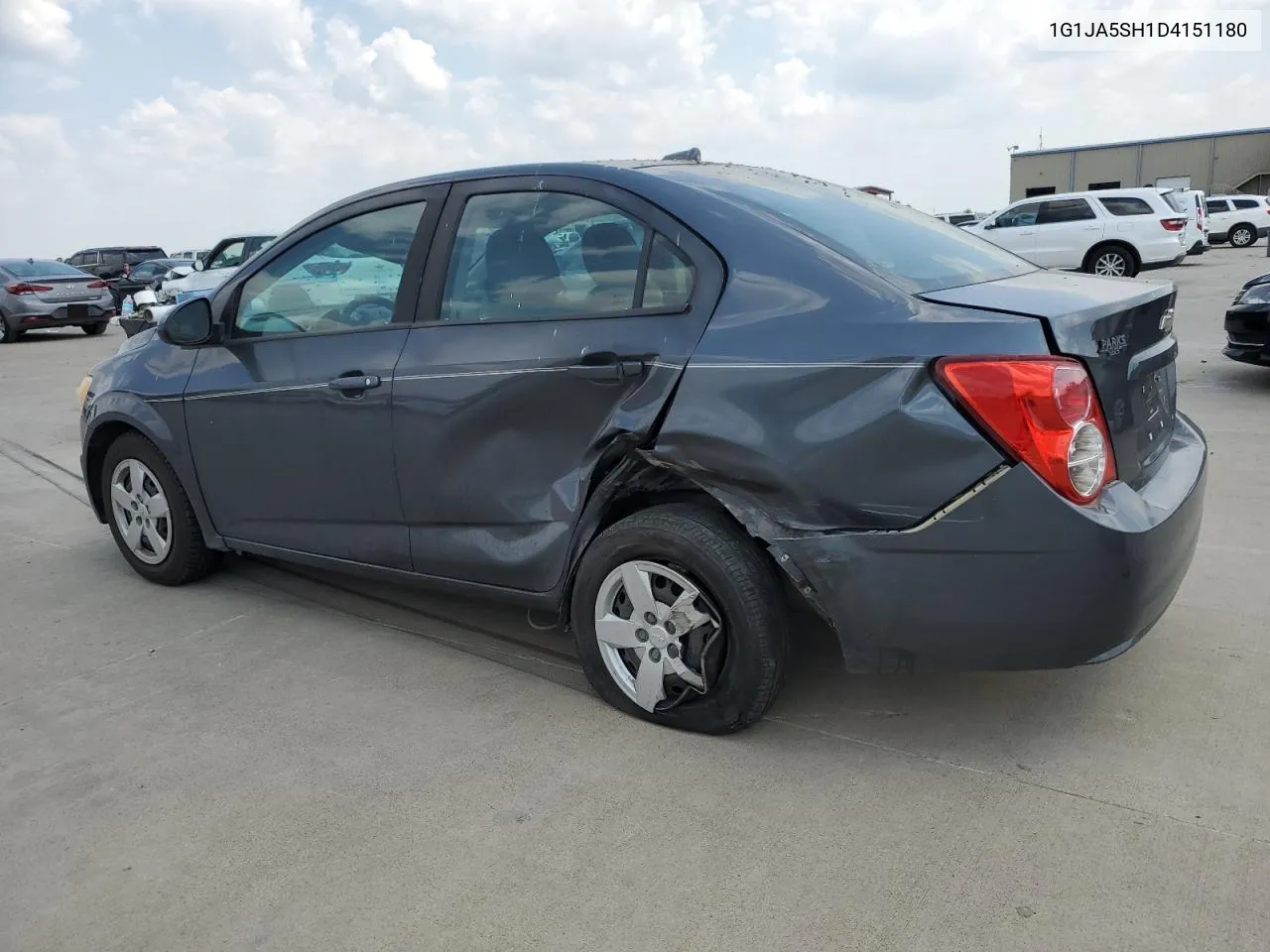 2013 Chevrolet Sonic Ls VIN: 1G1JA5SH1D4151180 Lot: 66167914