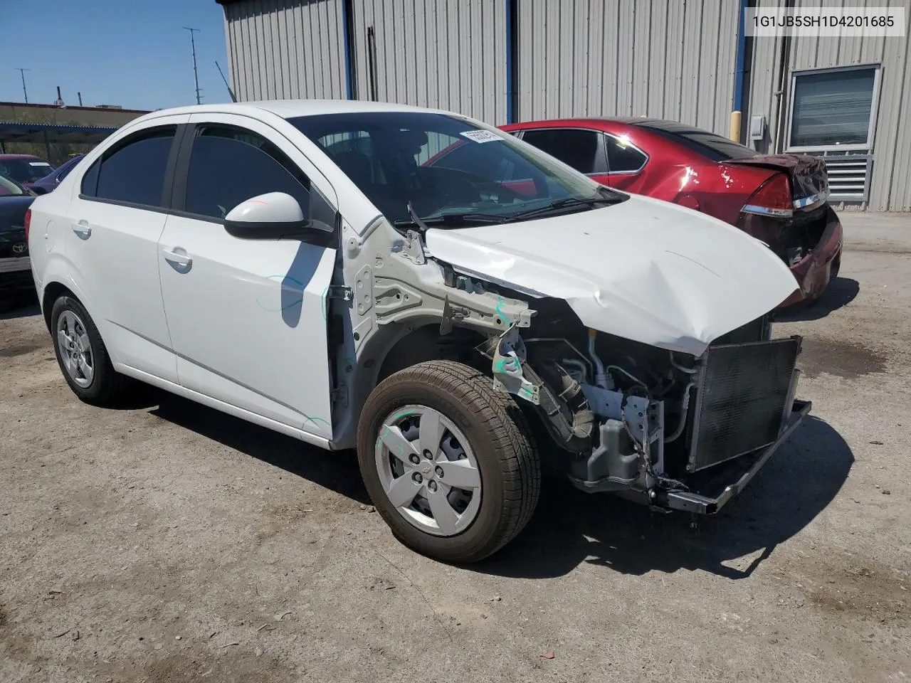 2013 Chevrolet Sonic Ls VIN: 1G1JB5SH1D4201685 Lot: 66501104