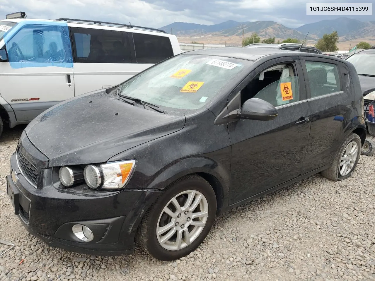 2013 Chevrolet Sonic Lt VIN: 1G1JC6SH4D4115399 Lot: 67148274