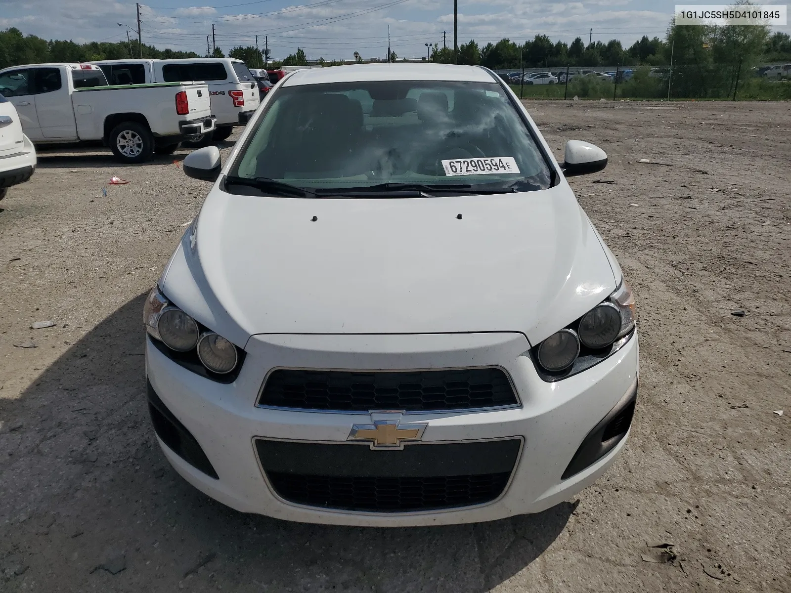 1G1JC5SH5D4101845 2013 Chevrolet Sonic Lt