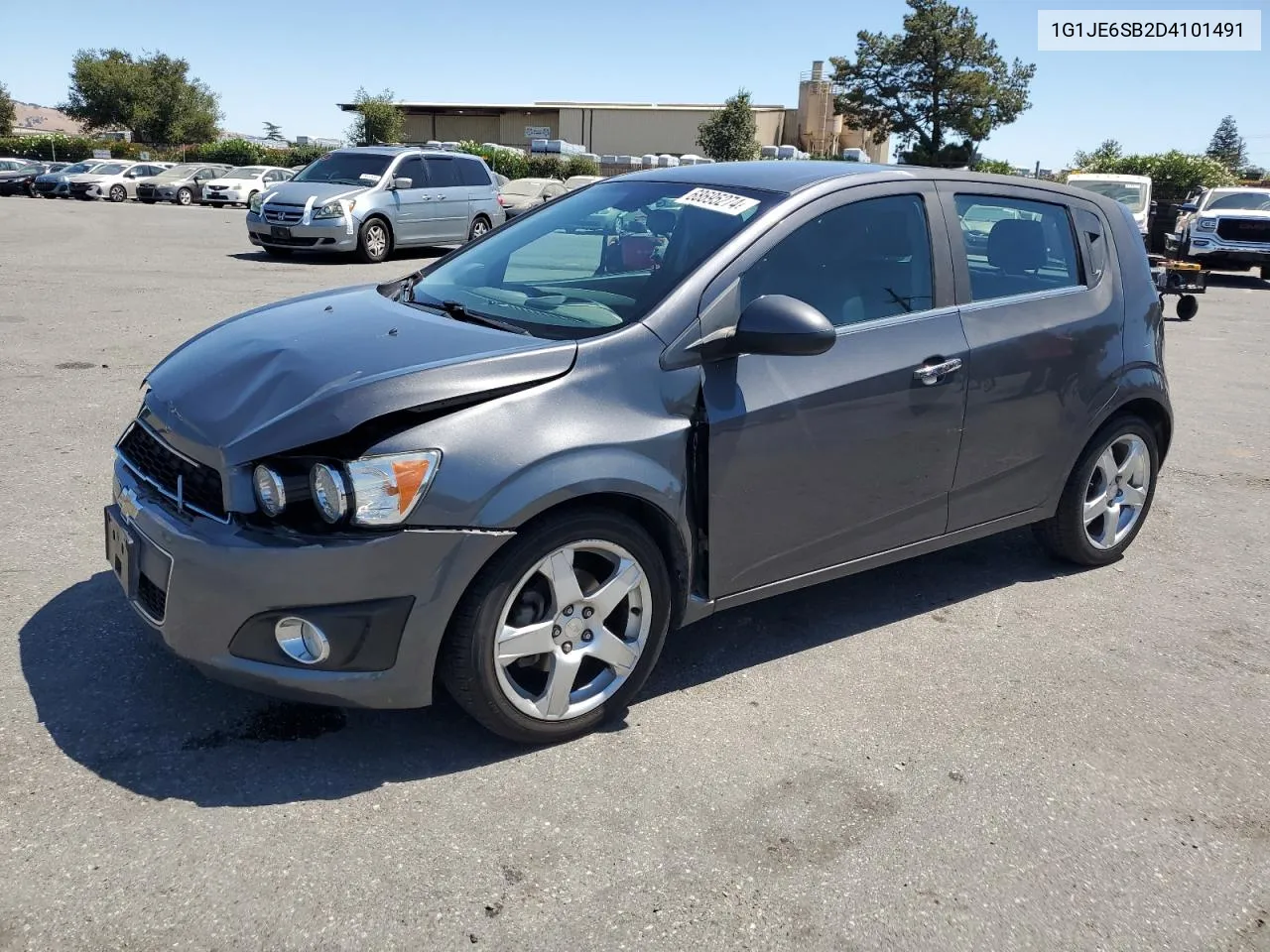 1G1JE6SB2D4101491 2013 Chevrolet Sonic Ltz