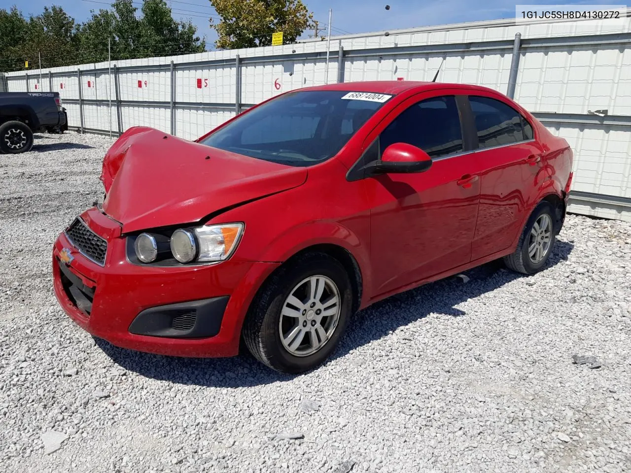 1G1JC5SH8D4130272 2013 Chevrolet Sonic Lt