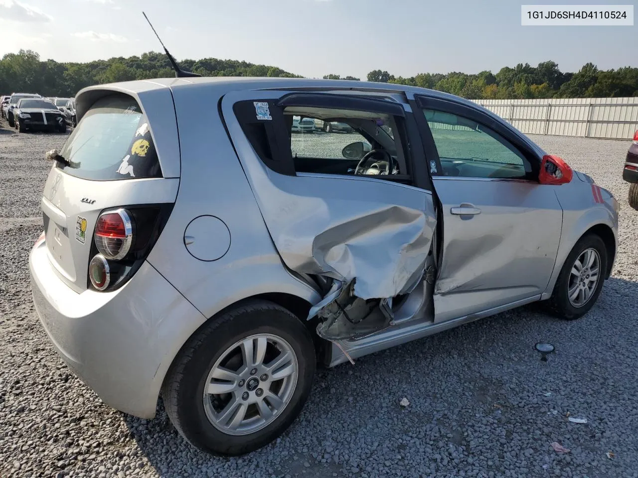 2013 Chevrolet Sonic Lt VIN: 1G1JD6SH4D4110524 Lot: 69187874