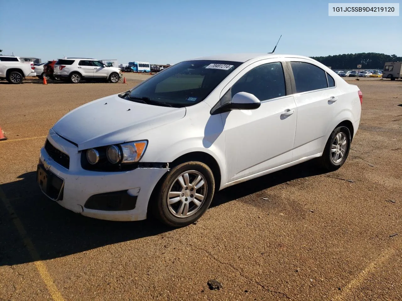 2013 Chevrolet Sonic Lt VIN: 1G1JC5SB9D4219120 Lot: 70491214