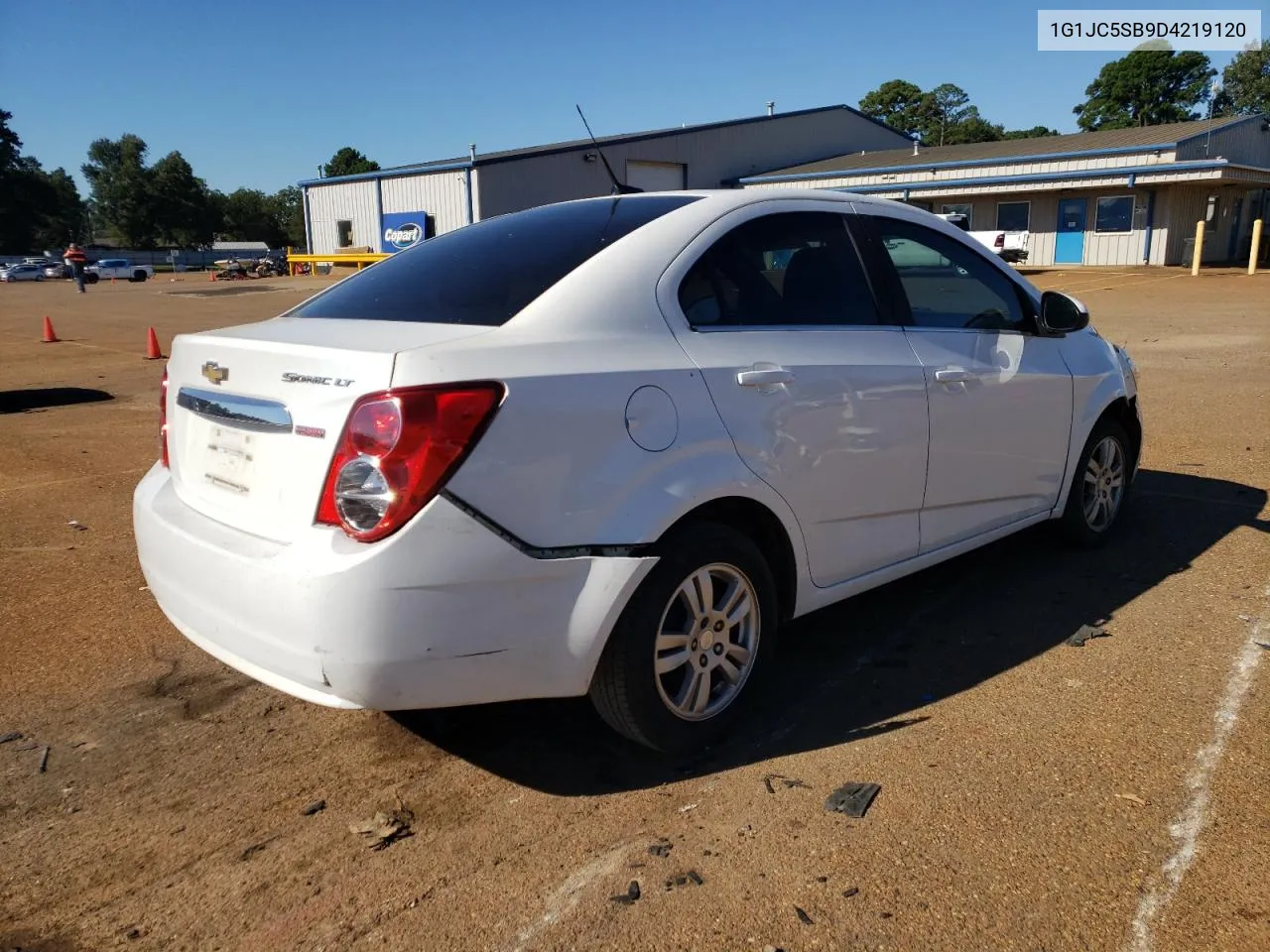 2013 Chevrolet Sonic Lt VIN: 1G1JC5SB9D4219120 Lot: 70491214