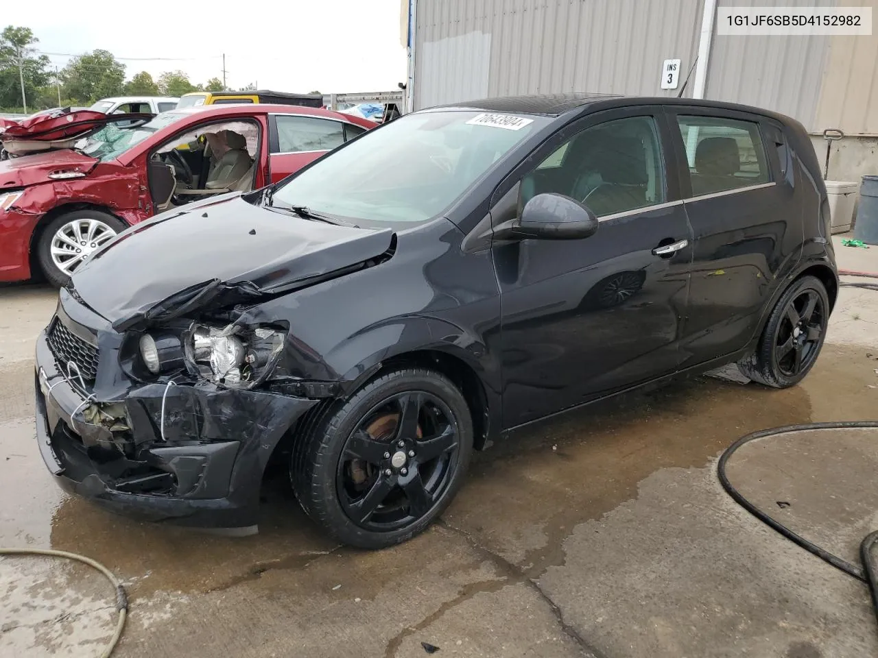 1G1JF6SB5D4152982 2013 Chevrolet Sonic Ltz