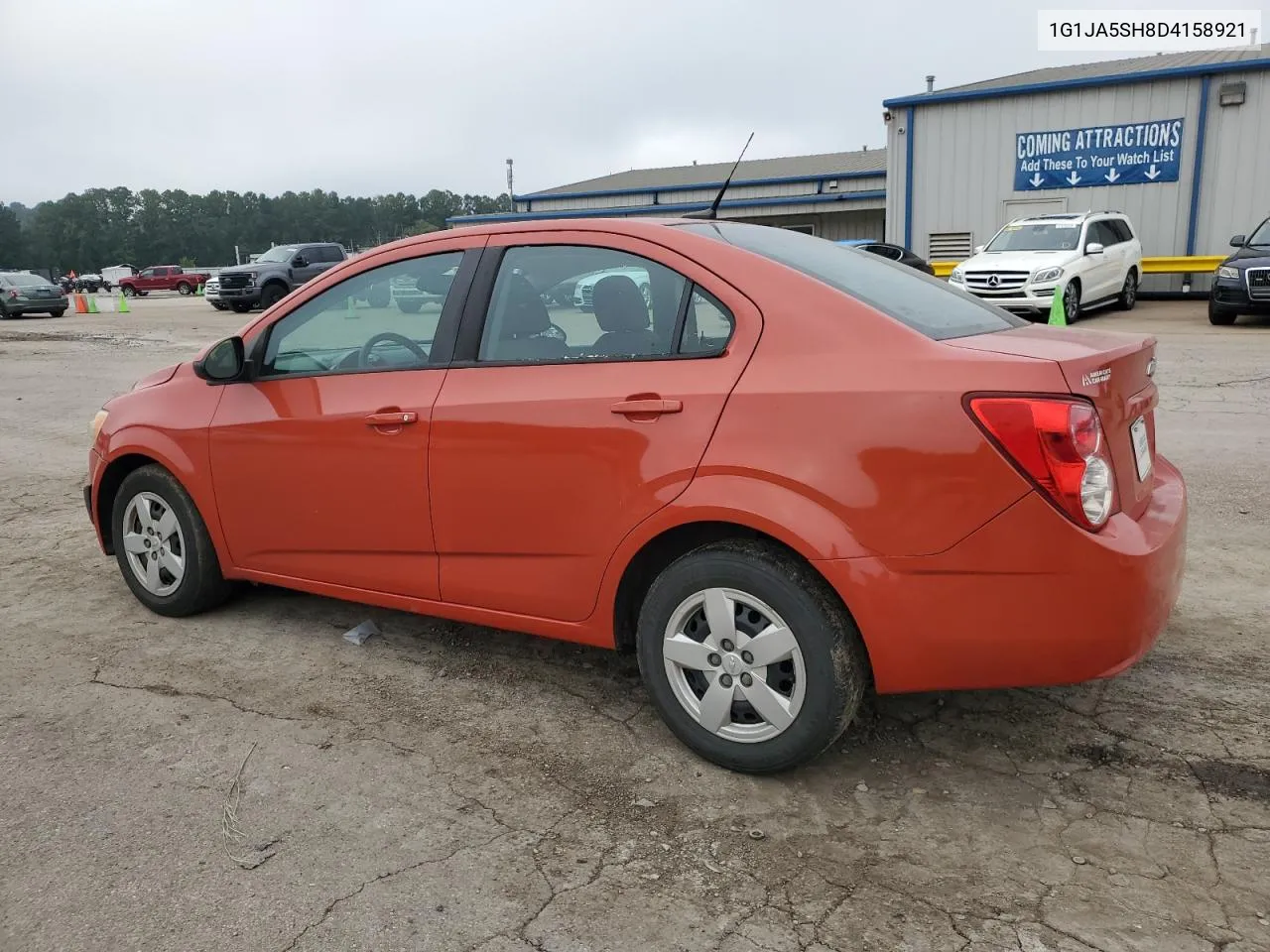 2013 Chevrolet Sonic Ls VIN: 1G1JA5SH8D4158921 Lot: 70866814