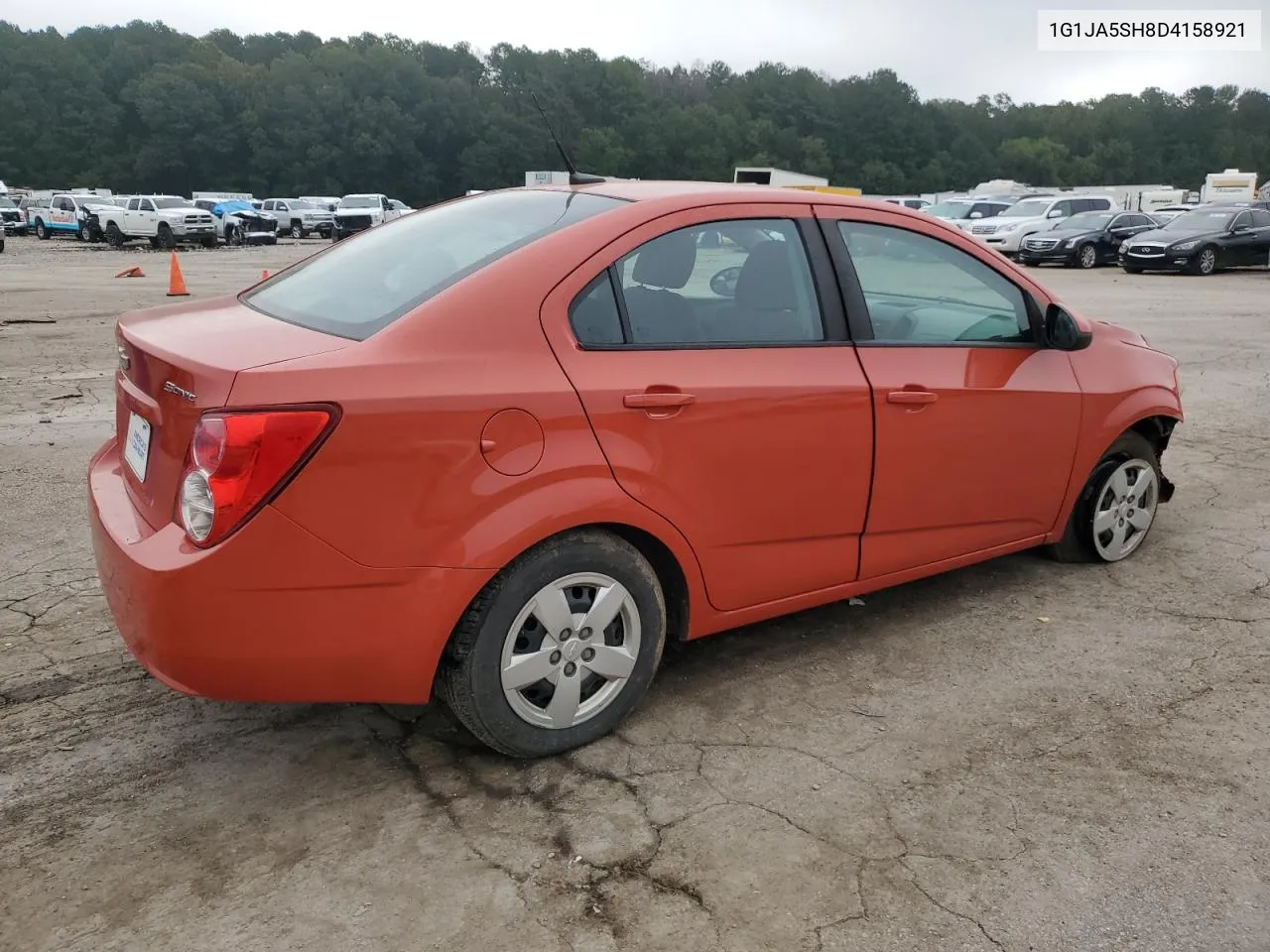 2013 Chevrolet Sonic Ls VIN: 1G1JA5SH8D4158921 Lot: 70866814