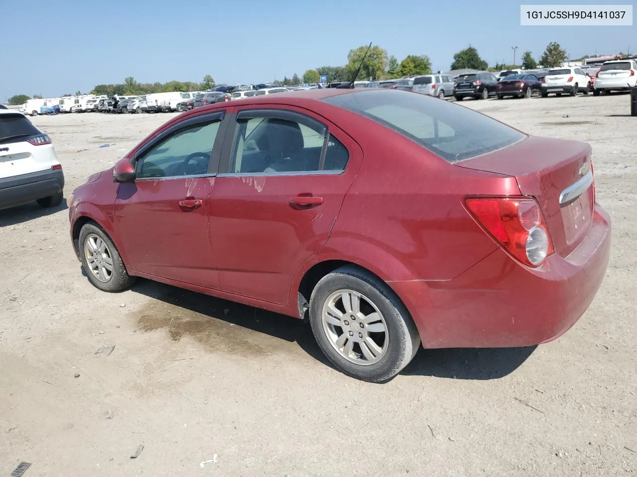 2013 Chevrolet Sonic Lt VIN: 1G1JC5SH9D4141037 Lot: 71705134