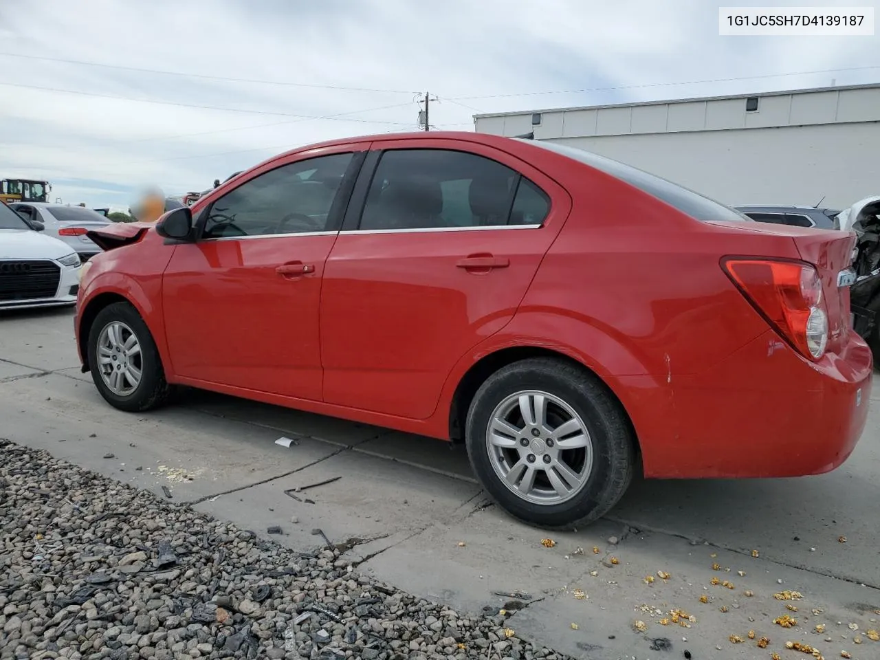 2013 Chevrolet Sonic Lt VIN: 1G1JC5SH7D4139187 Lot: 72078964