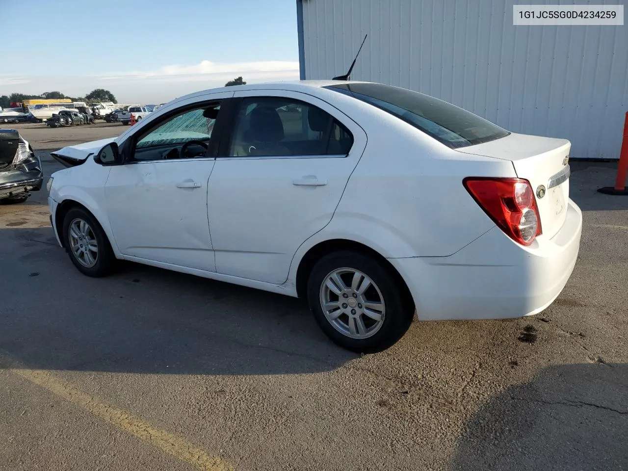 2013 Chevrolet Sonic Lt VIN: 1G1JC5SG0D4234259 Lot: 72086314