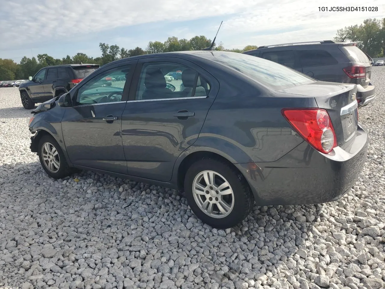 2013 Chevrolet Sonic Lt VIN: 1G1JC5SH3D4151028 Lot: 72222324