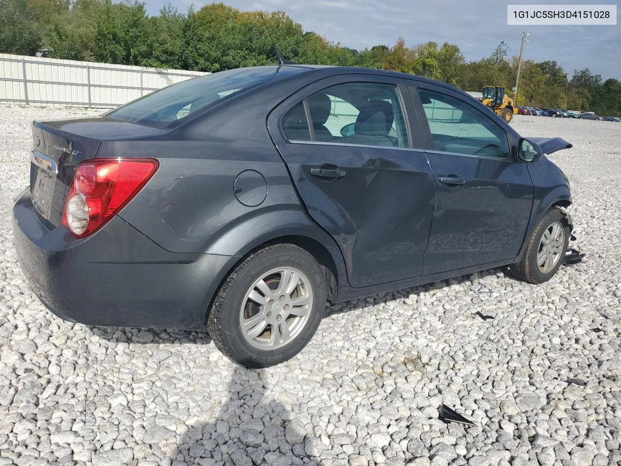 2013 Chevrolet Sonic Lt VIN: 1G1JC5SH3D4151028 Lot: 72222324