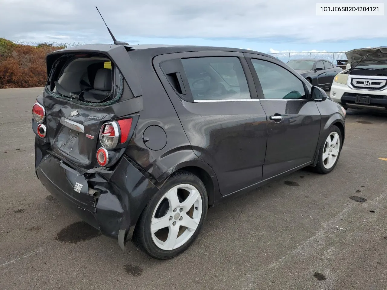 2013 Chevrolet Sonic Ltz VIN: 1G1JE6SB2D4204121 Lot: 73606154