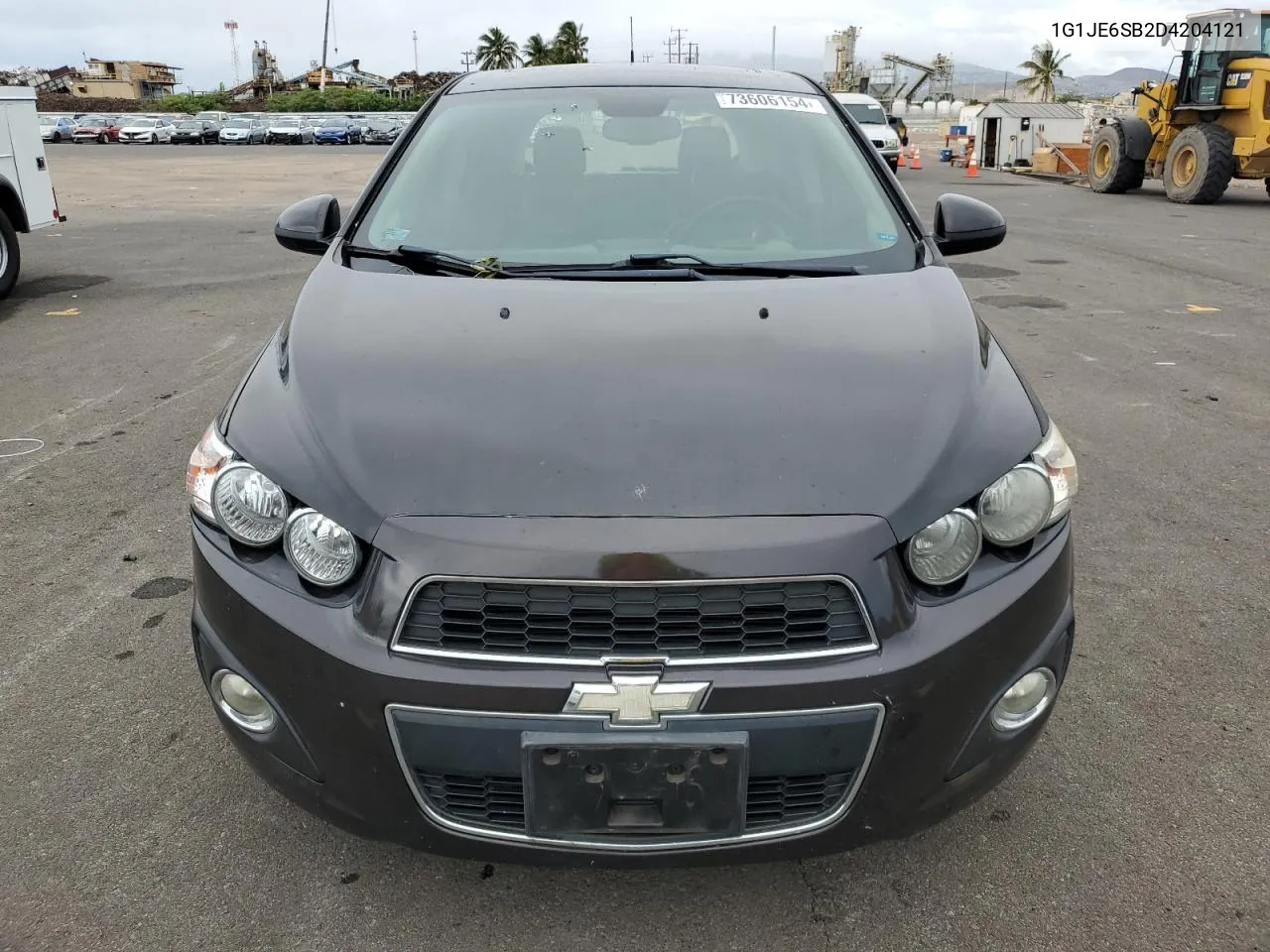 2013 Chevrolet Sonic Ltz VIN: 1G1JE6SB2D4204121 Lot: 73606154