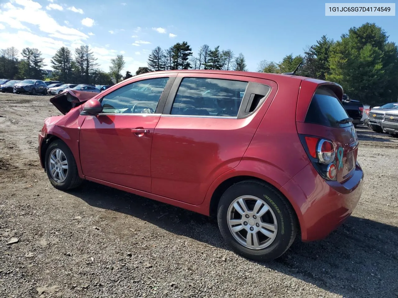 1G1JC6SG7D4174549 2013 Chevrolet Sonic Lt