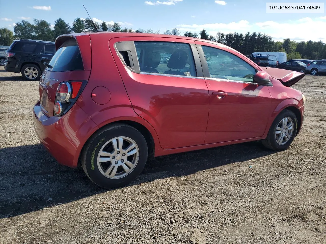 2013 Chevrolet Sonic Lt VIN: 1G1JC6SG7D4174549 Lot: 73793384