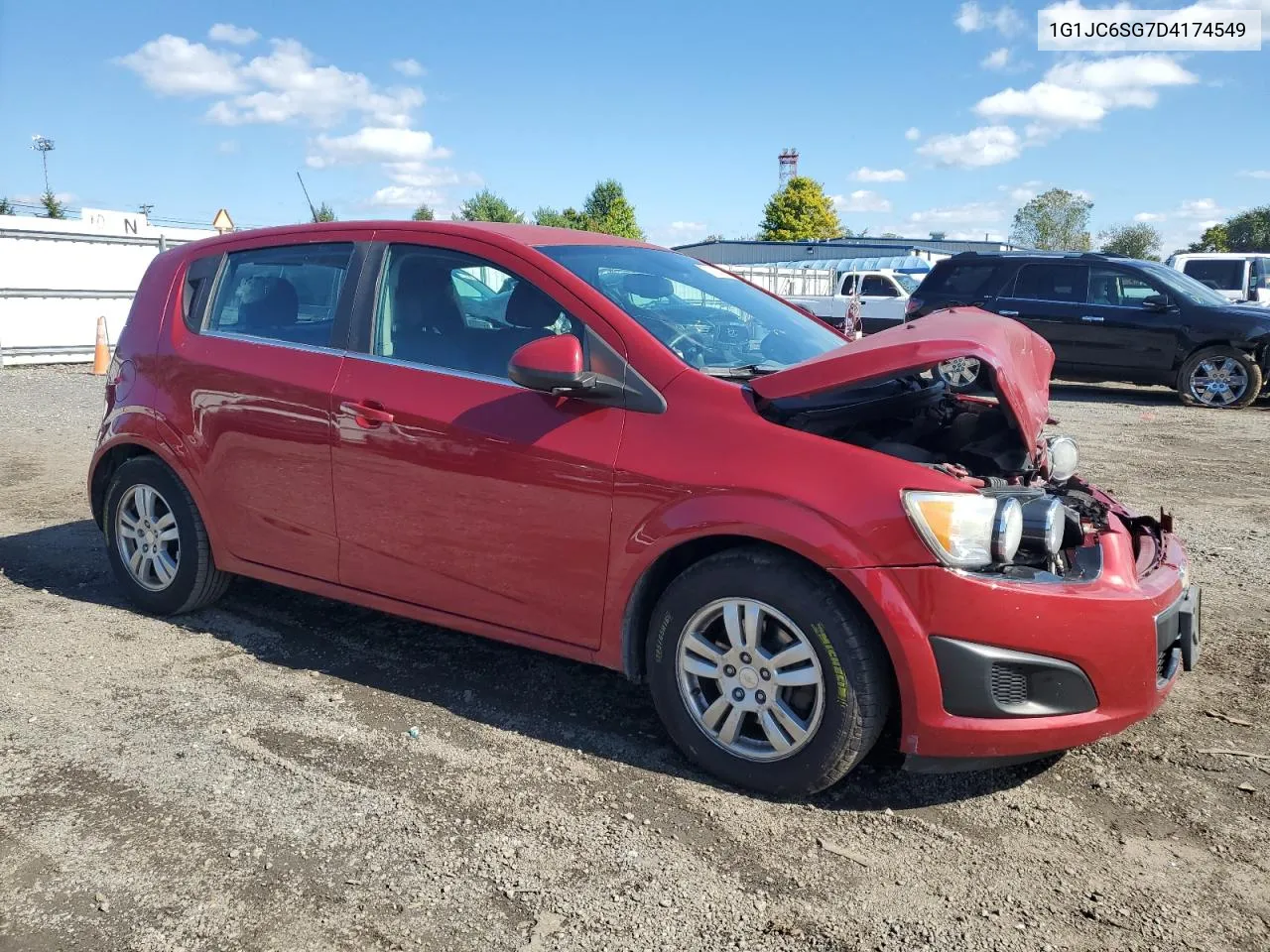 2013 Chevrolet Sonic Lt VIN: 1G1JC6SG7D4174549 Lot: 73793384