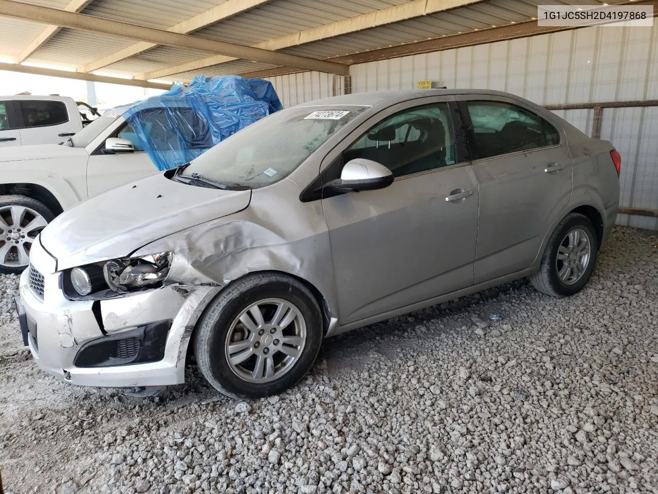 2013 Chevrolet Sonic Lt VIN: 1G1JC5SH2D4197868 Lot: 74273674