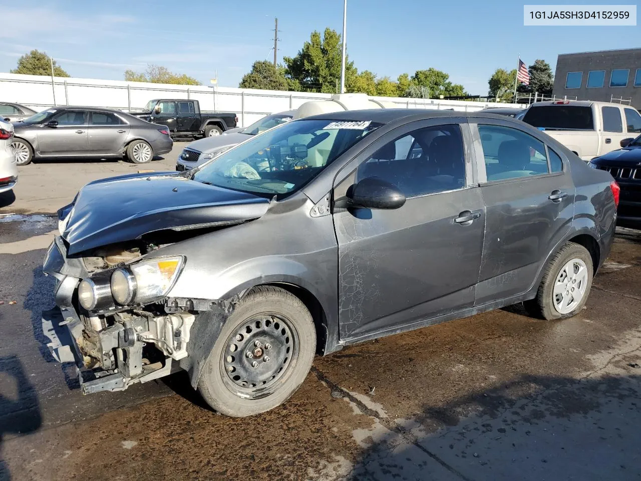 1G1JA5SH3D4152959 2013 Chevrolet Sonic Ls