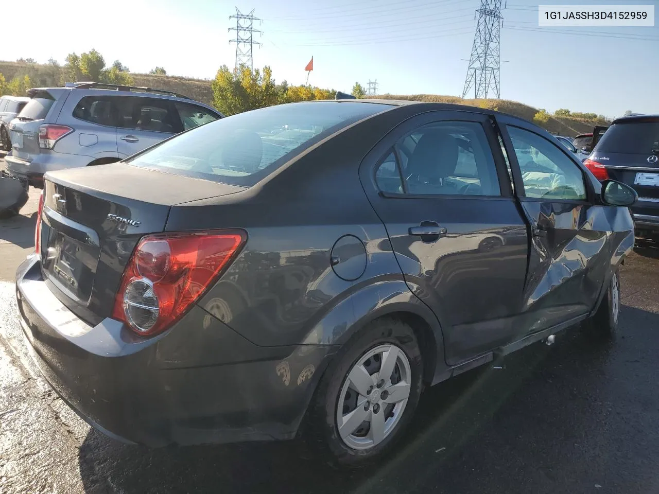 2013 Chevrolet Sonic Ls VIN: 1G1JA5SH3D4152959 Lot: 74977764