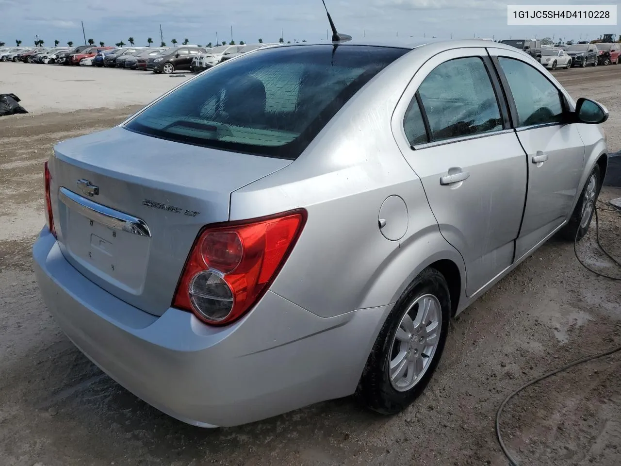 2013 Chevrolet Sonic Lt VIN: 1G1JC5SH4D4110228 Lot: 75748434