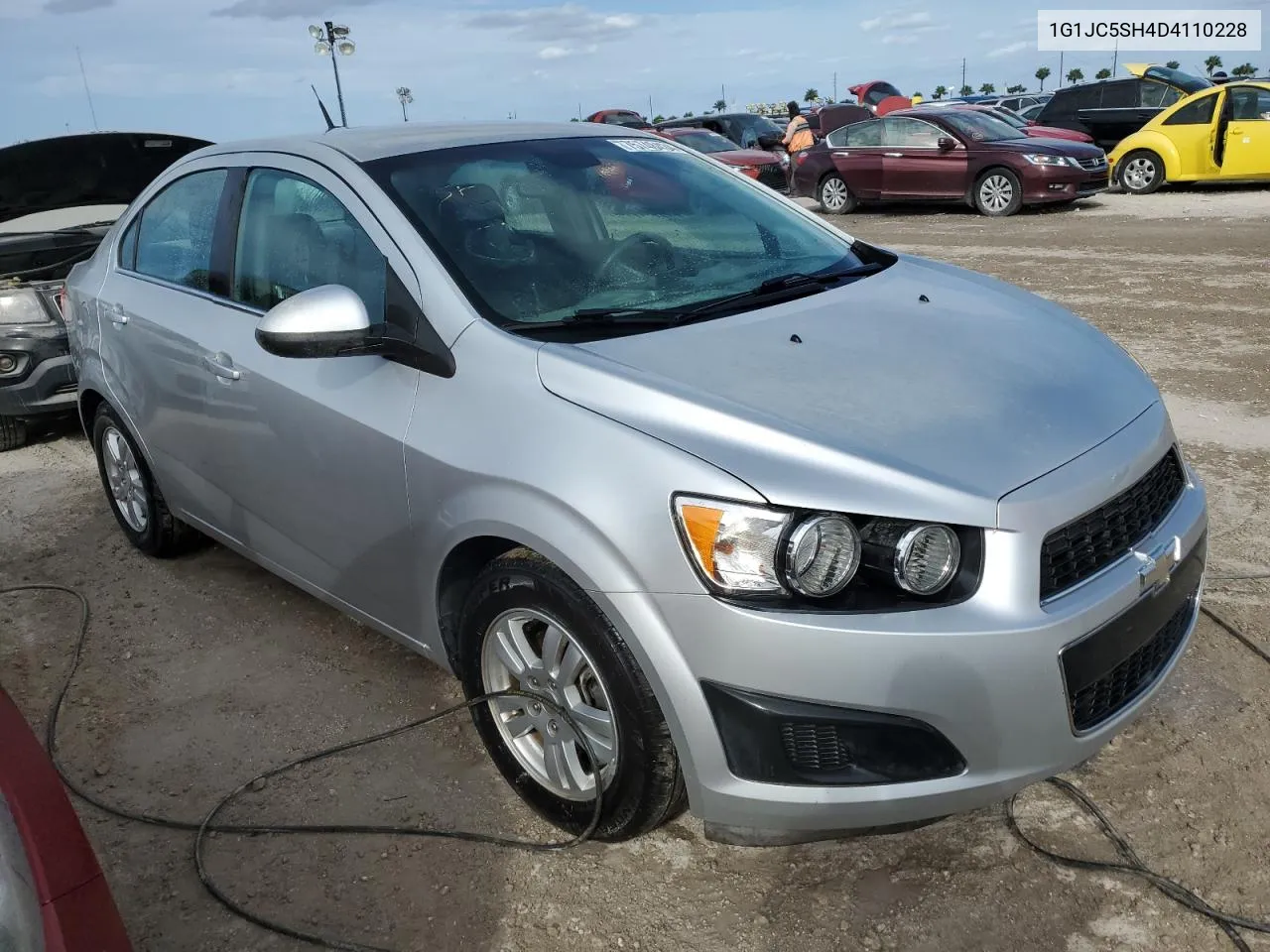 2013 Chevrolet Sonic Lt VIN: 1G1JC5SH4D4110228 Lot: 75748434