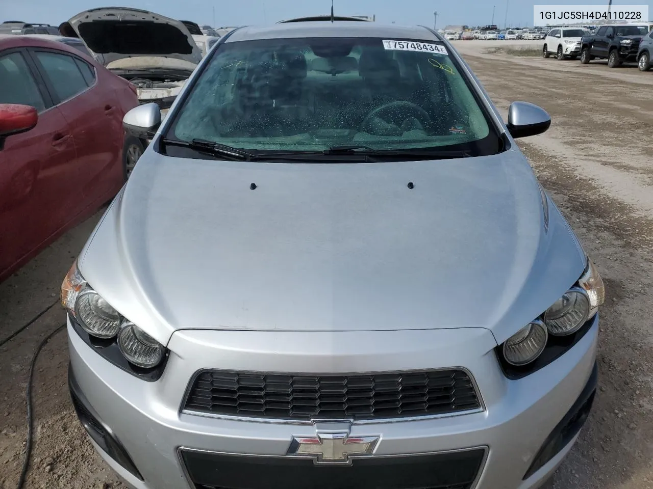 1G1JC5SH4D4110228 2013 Chevrolet Sonic Lt