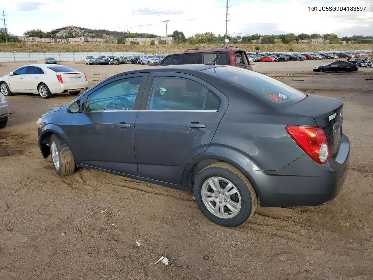 2013 Chevrolet Sonic Lt VIN: 1G1JC5SG9D4183697 Lot: 76037034