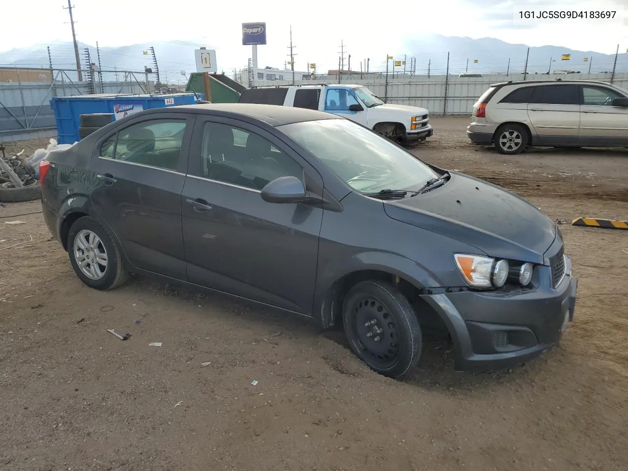 2013 Chevrolet Sonic Lt VIN: 1G1JC5SG9D4183697 Lot: 76037034