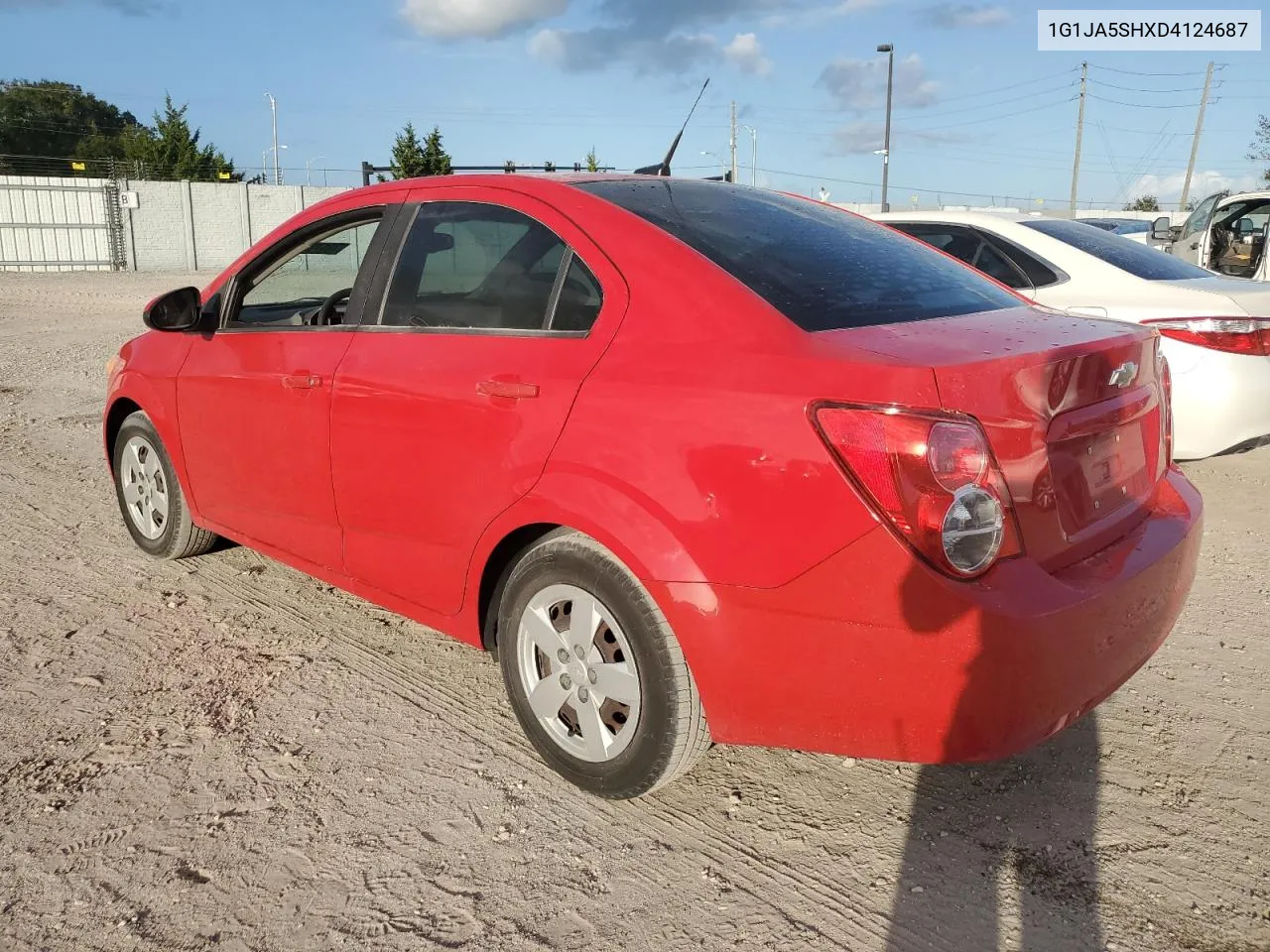 2013 Chevrolet Sonic Ls VIN: 1G1JA5SHXD4124687 Lot: 76179854