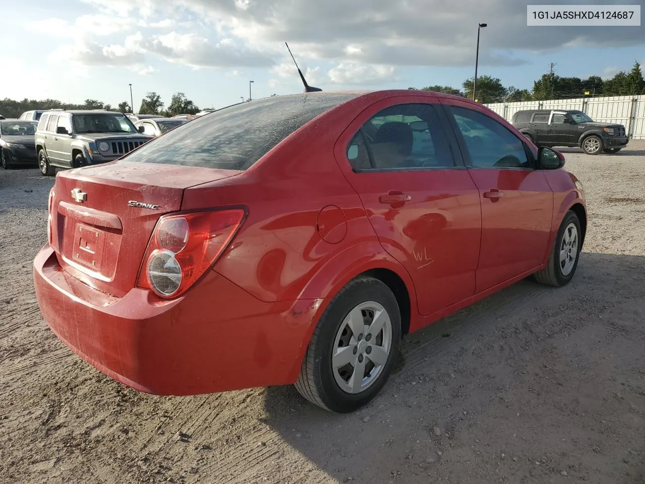 2013 Chevrolet Sonic Ls VIN: 1G1JA5SHXD4124687 Lot: 76179854