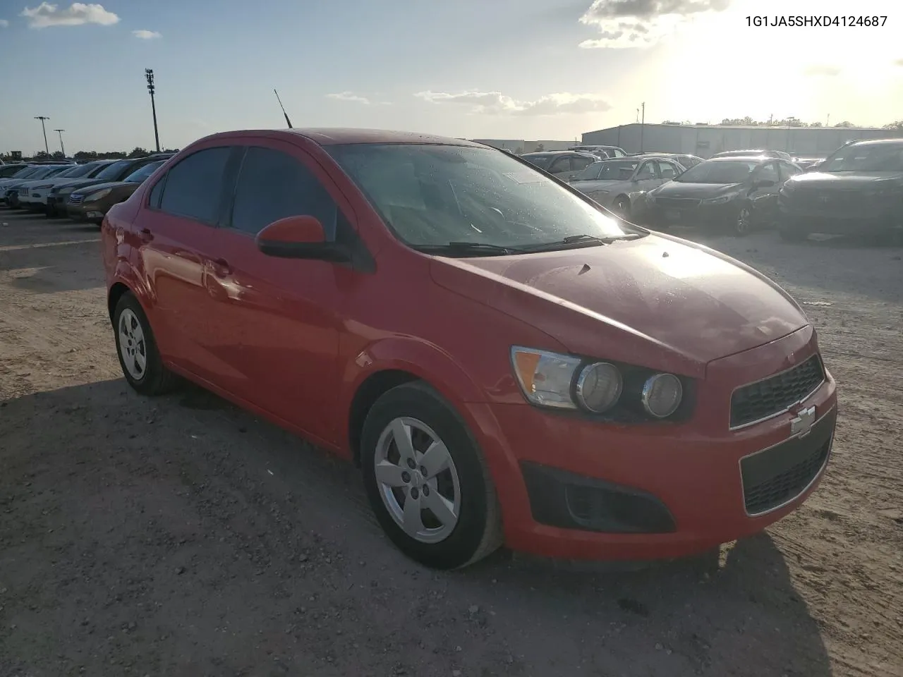 2013 Chevrolet Sonic Ls VIN: 1G1JA5SHXD4124687 Lot: 76179854