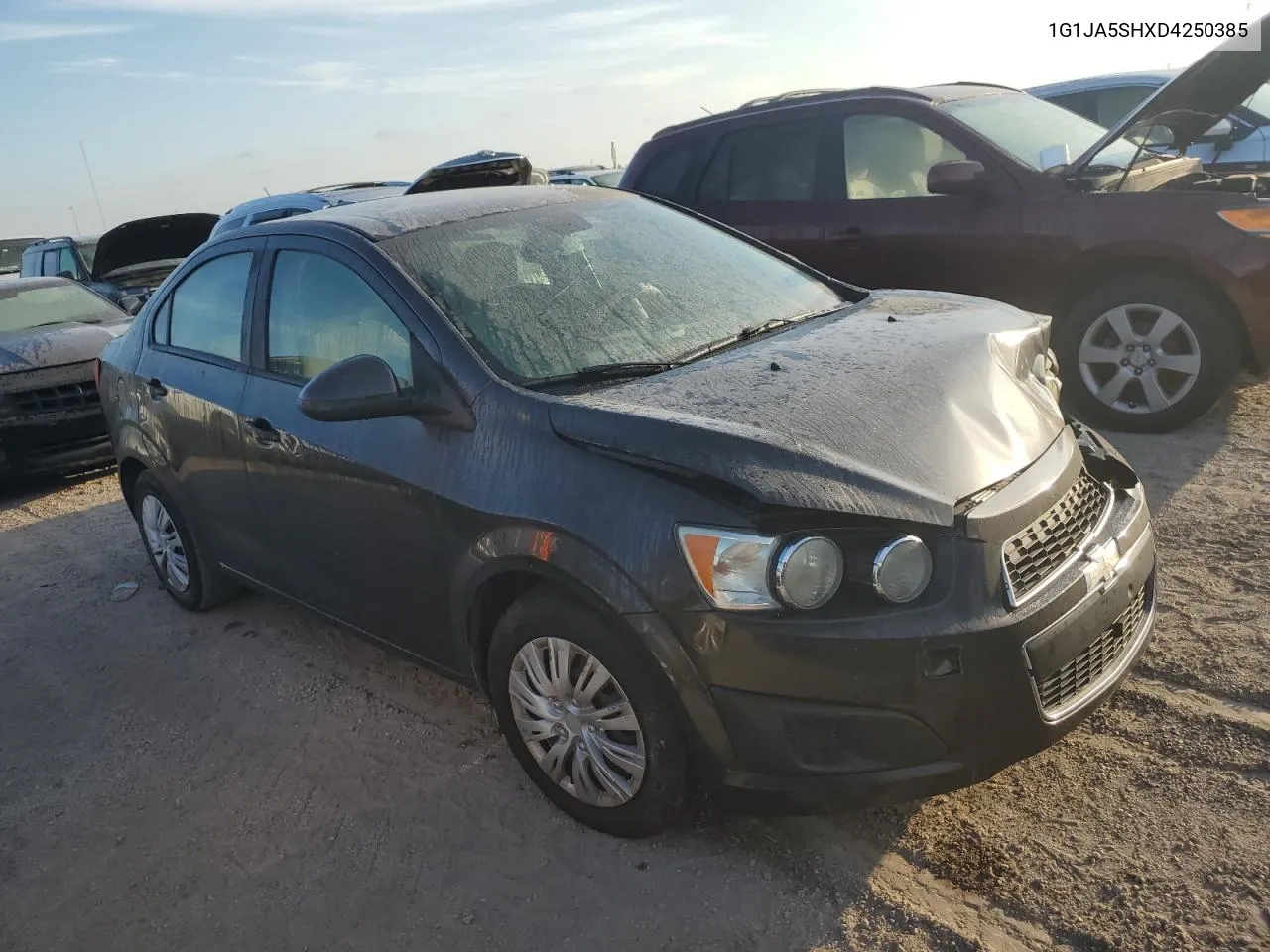 2013 Chevrolet Sonic Ls VIN: 1G1JA5SHXD4250385 Lot: 76276544