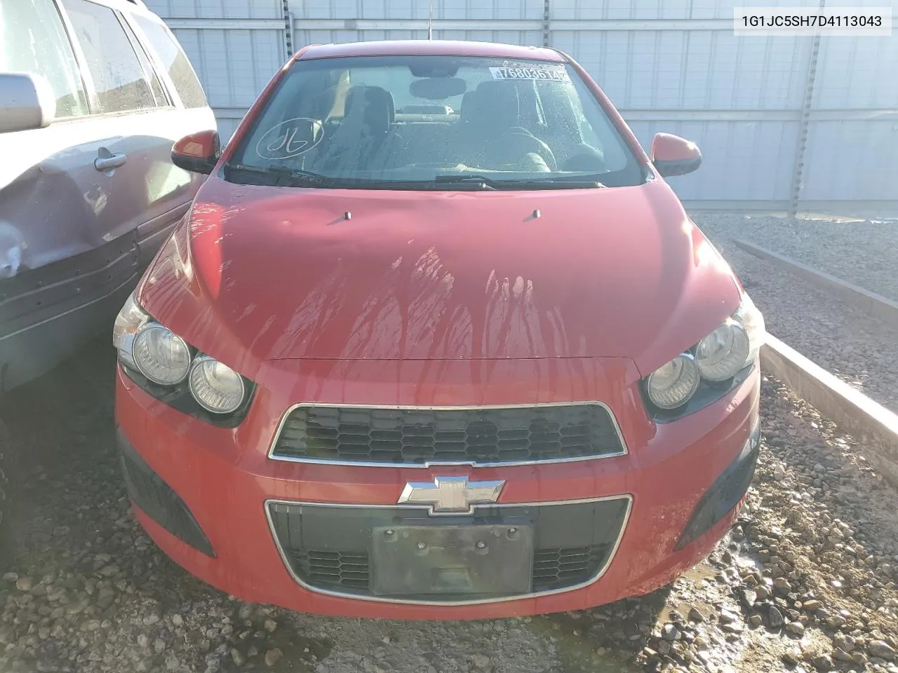 2013 Chevrolet Sonic Lt VIN: 1G1JC5SH7D4113043 Lot: 76803614