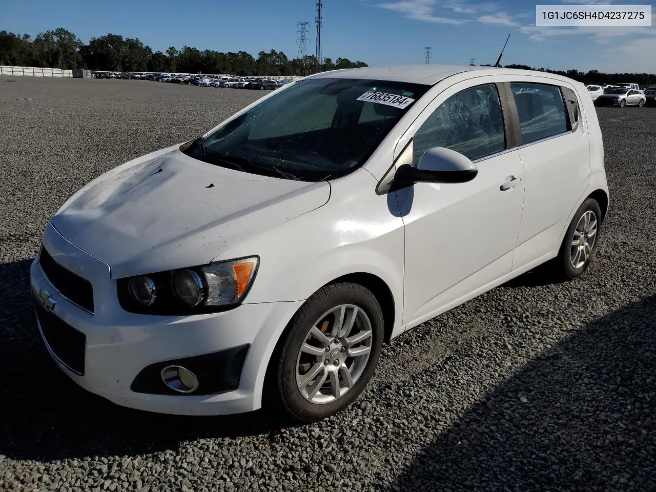 2013 Chevrolet Sonic Lt VIN: 1G1JC6SH4D4237275 Lot: 76835184