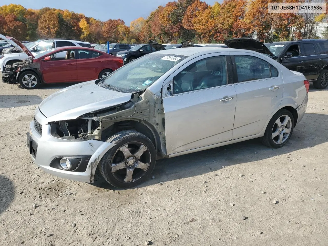 2013 Chevrolet Sonic Ltz VIN: 1G1JE5SH1D4169635 Lot: 77361964