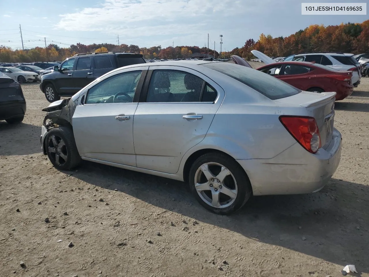 2013 Chevrolet Sonic Ltz VIN: 1G1JE5SH1D4169635 Lot: 77361964