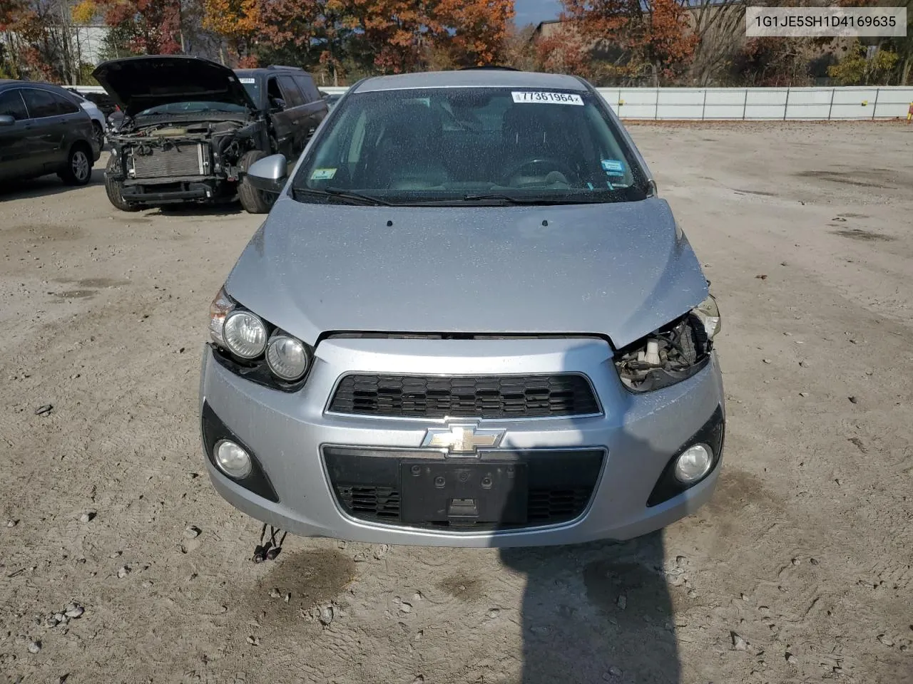 2013 Chevrolet Sonic Ltz VIN: 1G1JE5SH1D4169635 Lot: 77361964