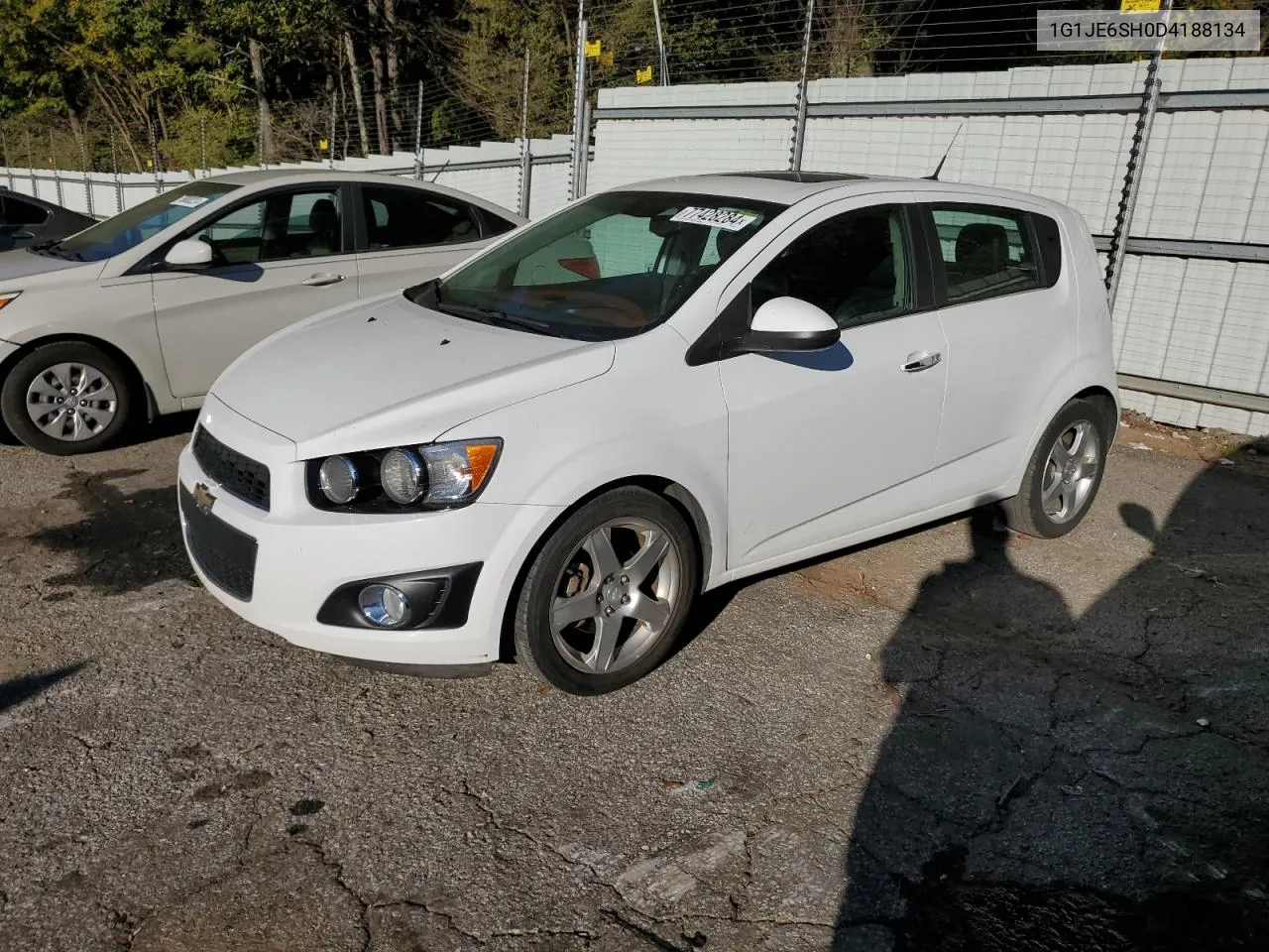 2013 Chevrolet Sonic Ltz VIN: 1G1JE6SH0D4188134 Lot: 77428284