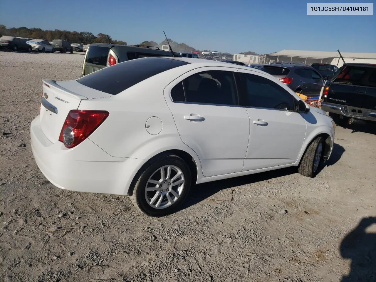 1G1JC5SH7D4104181 2013 Chevrolet Sonic Lt