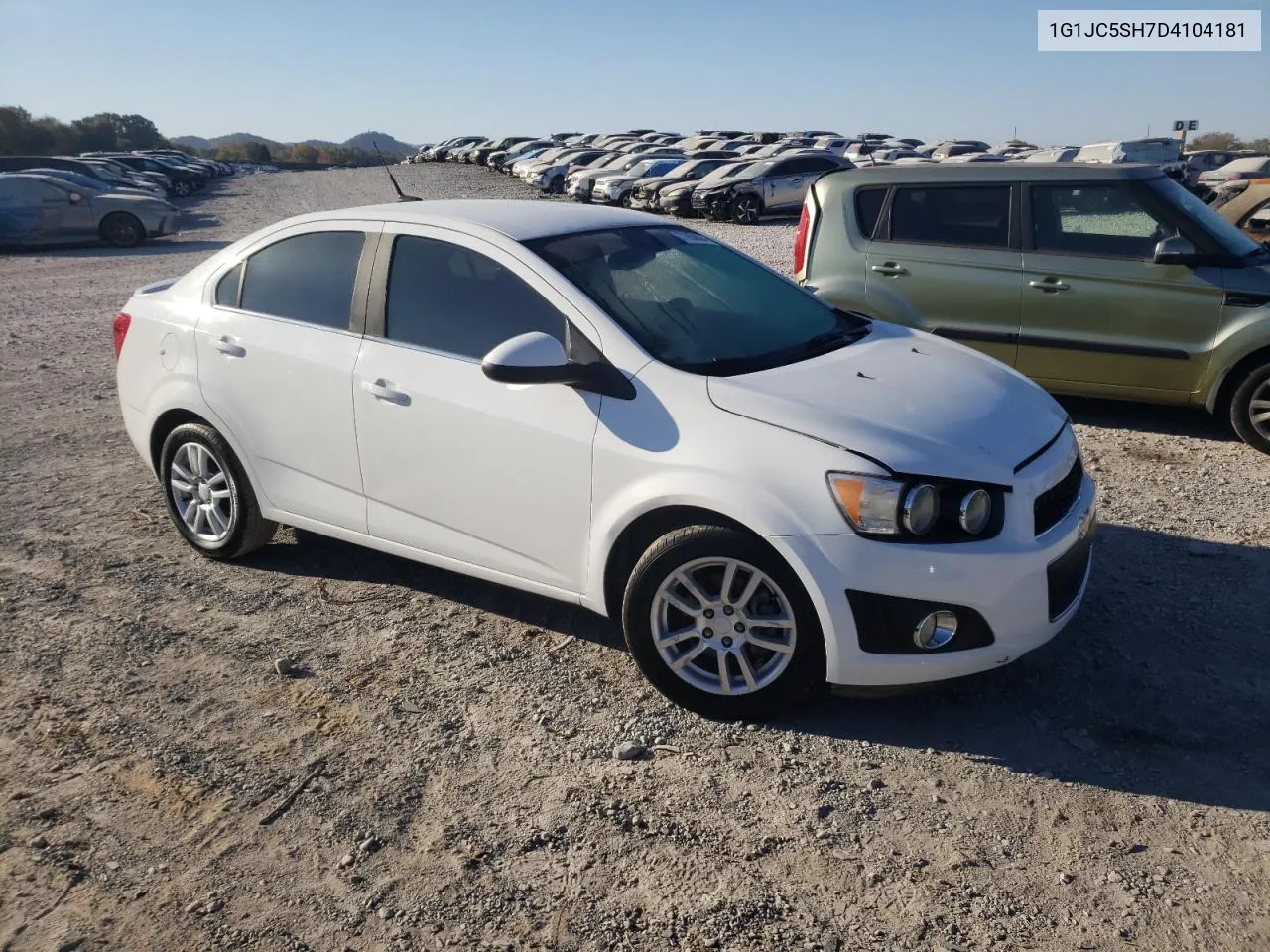 2013 Chevrolet Sonic Lt VIN: 1G1JC5SH7D4104181 Lot: 77850804