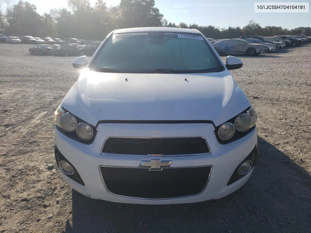 2013 Chevrolet Sonic Lt VIN: 1G1JC5SH7D4104181 Lot: 77850804