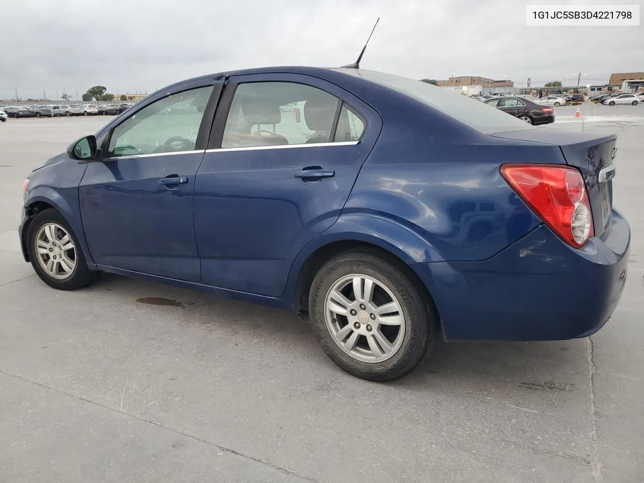 2013 Chevrolet Sonic Lt VIN: 1G1JC5SB3D4221798 Lot: 78690294