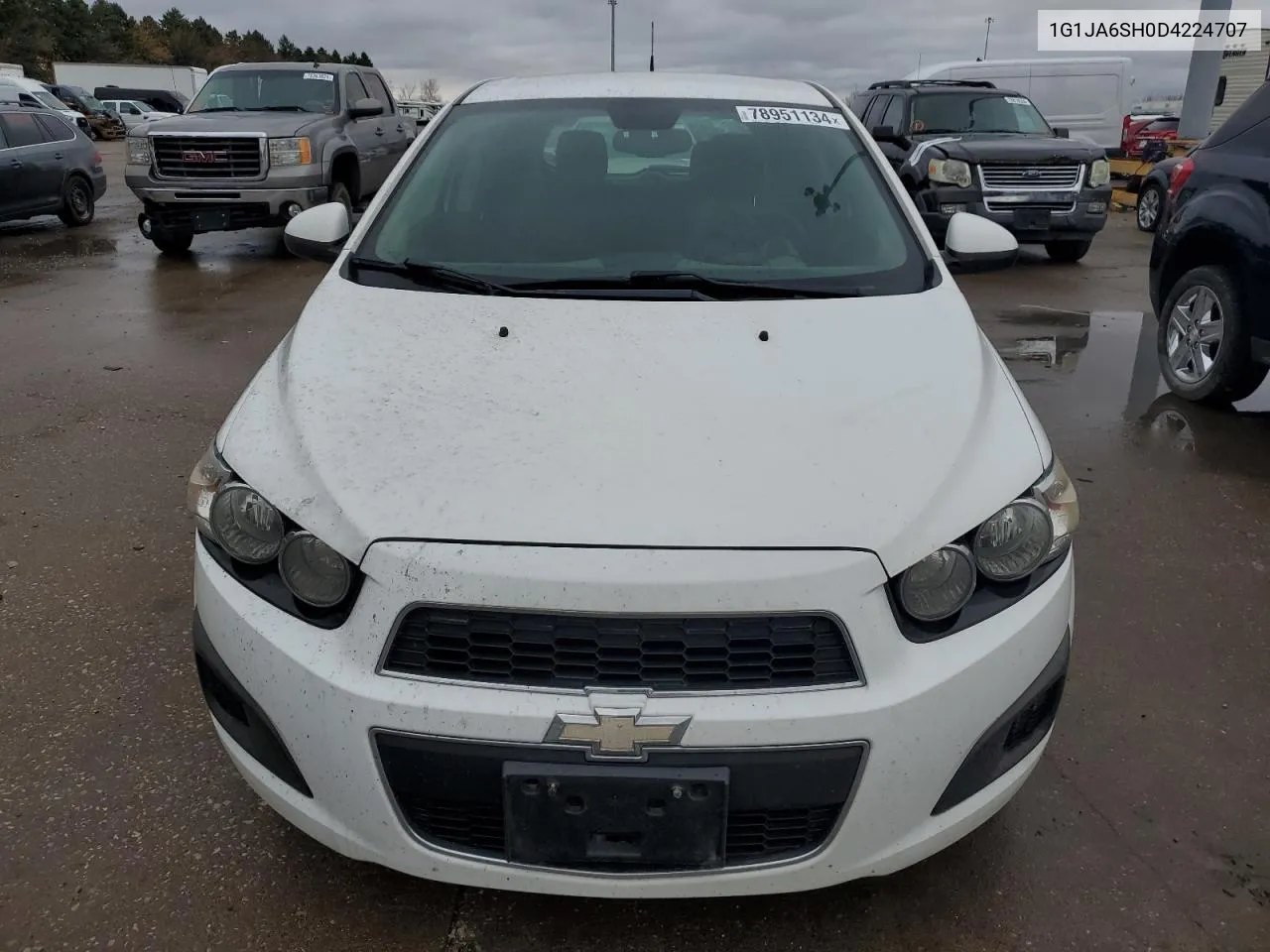 2013 Chevrolet Sonic Ls VIN: 1G1JA6SH0D4224707 Lot: 78951134