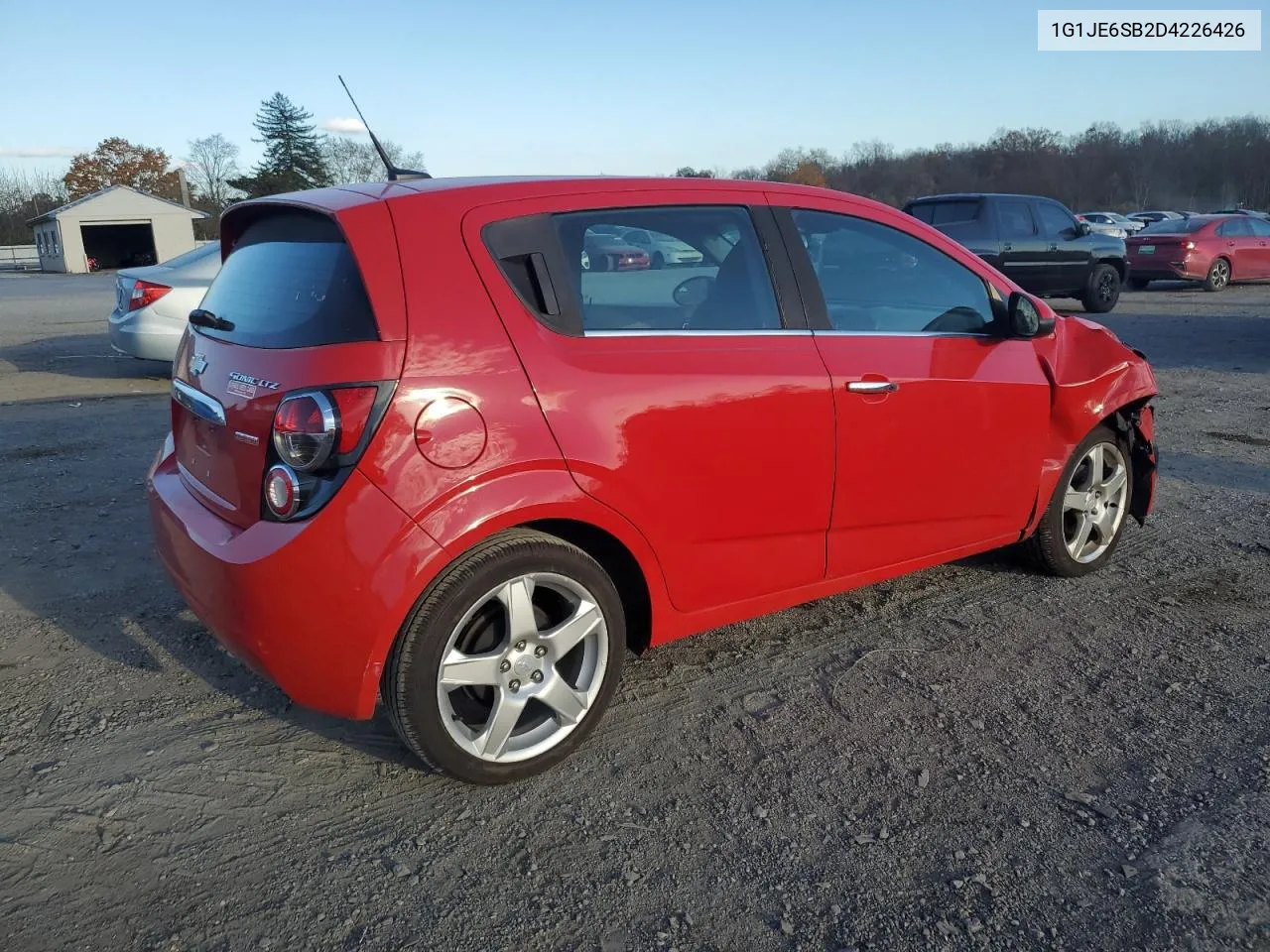 2013 Chevrolet Sonic Ltz VIN: 1G1JE6SB2D4226426 Lot: 79083844