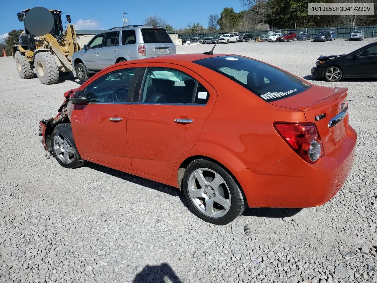 2013 Chevrolet Sonic Ltz VIN: 1G1JE5SH3D4142209 Lot: 79342364