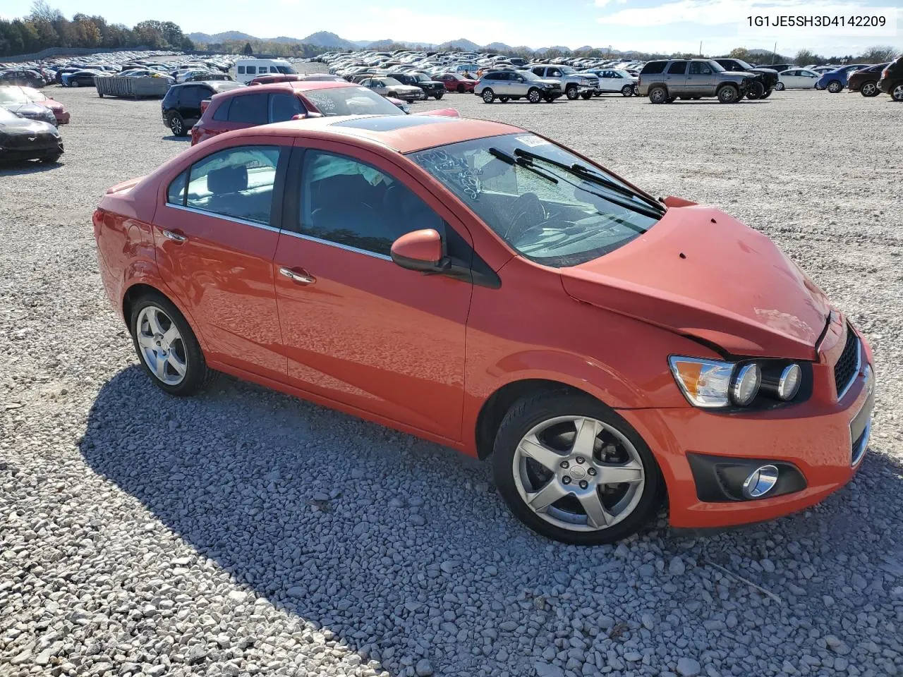 2013 Chevrolet Sonic Ltz VIN: 1G1JE5SH3D4142209 Lot: 79342364