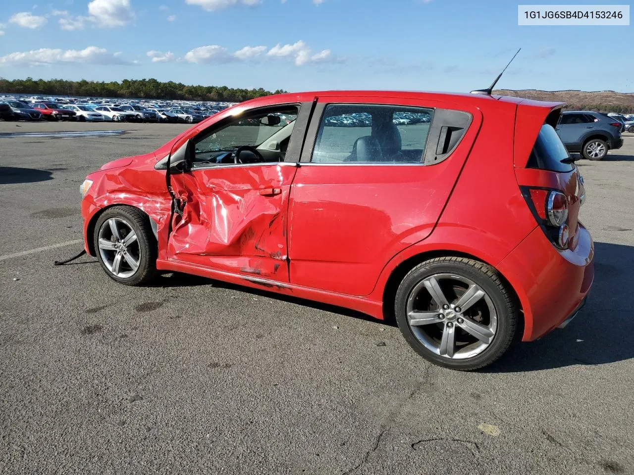 2013 Chevrolet Sonic Rs VIN: 1G1JG6SB4D4153246 Lot: 79778264